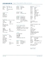 Preview for 2 page of Allied Telesis AT-8000S/48POE Datasheet