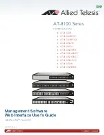 Предварительный просмотр 1 страницы Allied Telesis AT-8100L/8POE User Manual