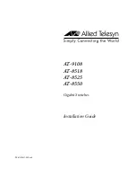 Preview for 3 page of Allied Telesis AT-8518 Installation Manual