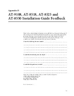 Preview for 39 page of Allied Telesis AT-8518 Installation Manual