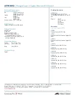 Preview for 3 page of Allied Telesis AT-9000/52 Datasheet