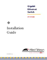 Allied Telesis AT-9410GB Installation Manual preview