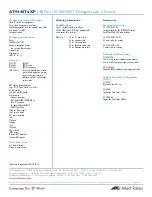 Предварительный просмотр 3 страницы Allied Telesis AT-9448Ts/XP AC Datasheet