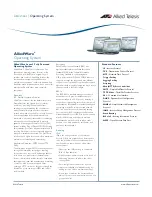 Preview for 1 page of Allied Telesis AT-9924T Datasheet