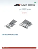 Allied Telesis AT-ANC10S/4 Installation Manual предпросмотр