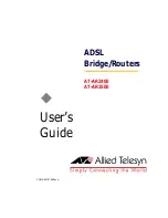 Allied Telesis AT-AR240E User Manual предпросмотр