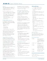 Предварительный просмотр 2 страницы Allied Telesis AT-AR415S Datasheet