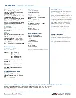 Предварительный просмотр 5 страницы Allied Telesis AT-AR441S Datasheet