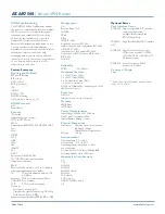 Предварительный просмотр 2 страницы Allied Telesis AT AR750S  AT-AR750S AT-AR750S Datasheet