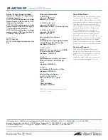 Предварительный просмотр 5 страницы Allied Telesis AT-AR750S-dp Datasheet