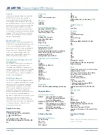 Предварительный просмотр 2 страницы Allied Telesis AT-AR770S Datasheet