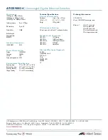 Preview for 2 page of Allied Telesis AT AT-GS900/24 Datasheet