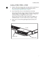 Предварительный просмотр 8 страницы Allied Telesis AT-FAN01 Installation Manual