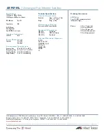 Предварительный просмотр 2 страницы Allied Telesis AT-FS705L Datasheet