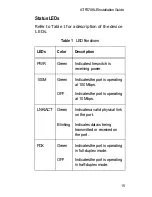 Предварительный просмотр 15 страницы Allied Telesis AT FS708LE  AT-FS708LE AT-FS708LE Installation Manual