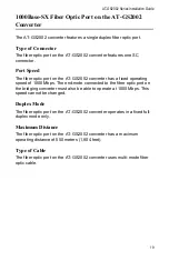 Preview for 19 page of Allied Telesis AT-GS2002 Series Installation Manual