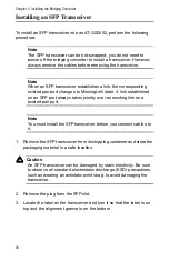 Preview for 38 page of Allied Telesis AT-GS2002 Series Installation Manual