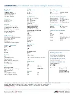 Предварительный просмотр 2 страницы Allied Telesis AT-iBG915 Datasheet