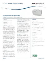 Allied Telesis AT-iMG616BD Datasheet preview