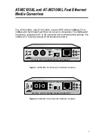 Preview for 7 page of Allied Telesis AT-MC105XL Installation Manual