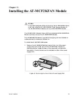 Preview for 103 page of Allied Telesis AT-MCF2000 Installation Manual