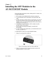 Preview for 125 page of Allied Telesis AT-MCF2000 Installation Manual