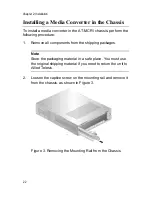 Preview for 22 page of Allied Telesis AT-MCR1 Installation Manual