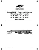 Allied Telesis AT-MR111T User Manual preview