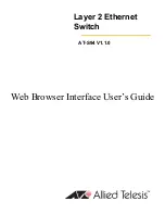 Allied Telesis AT-S94 User Manual предпросмотр
