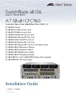 Allied Telesis AT-SB*81CFC960 Installation Manual предпросмотр