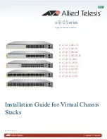 Preview for 1 page of Allied Telesis AT-x510-28GPX Installation Manual