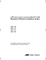 Preview for 2 page of Allied Telesis AT-XEM-12S Installation Manual