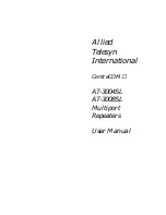 Allied Telesis CentreCOM AT-3004SL User Manual preview