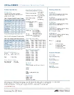 Preview for 3 page of Allied Telesis CONVERTEON AT-CM201 Specifications