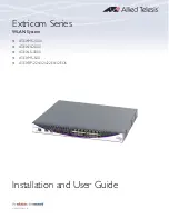 Allied Telesis Extricom AT-EXLS-3000 Installation And User Manual preview