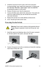 Предварительный просмотр 15 страницы Allied Telesis GS950/10PS V2 Quick Installation Manual