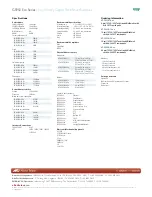 Предварительный просмотр 2 страницы Allied Telesis GS950 Eco Series Specifications