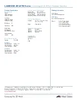 Предварительный просмотр 2 страницы Allied Telesis LANEDGE AT-LE700 Datasheet