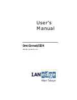 Предварительный просмотр 1 страницы Allied Telesis OmniConnect/ISDN User Manual