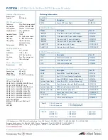 Preview for 2 page of Allied Telesis POTS24 Datasheet