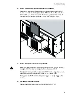 Предварительный просмотр 5 страницы Allied Telesis Rapier 48w Hardware Installation Manual