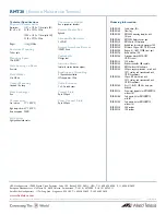 Preview for 2 page of Allied Telesis RMT20 Datasheet