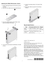 Preview for 2 page of Allied Telesis STND-J03 Quick Installation Manual