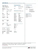 Предварительный просмотр 2 страницы Allied Telesis WebSmart AT-FS750/24 Datasheet