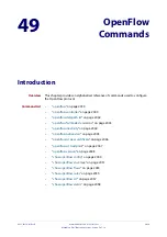 Предварительный просмотр 2038 страницы Allied Telesis x510-28GPX Command Reference Manual