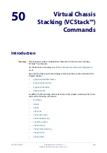 Предварительный просмотр 2062 страницы Allied Telesis x510-28GPX Command Reference Manual