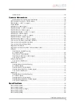 Preview for 4 page of Allied Vision Technologies AVT Pike Series Technical Manual