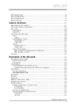 Preview for 5 page of Allied Vision Technologies AVT Pike Series Technical Manual