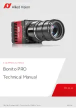 Allied Vision Technologies Bonito PRO Technical Manual preview