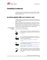Preview for 16 page of Allied Vision Technologies GigE Cameras Installation Manual